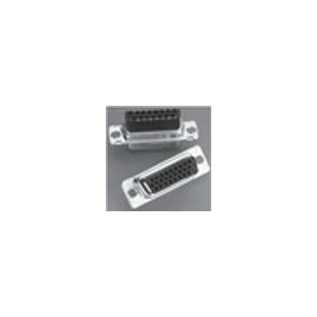 Amphenol D Subminiature Connector, 25 Contact(S), Male, 0.109 Inch Pitch, Crimp Terminal, Locking, Plug L777RRB25P